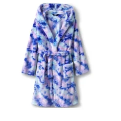 Lands' End Kids Hooded Fleece Solid Robe -Clothing store GUEST 67891fb1 ca42 4eb6 8705 802f12b24b33