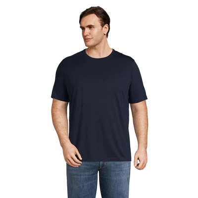 Lands' End Men's Short Sleeve Supima Tee 2 Lands' End Men's Short Sleeve Supima Tee - Image 2