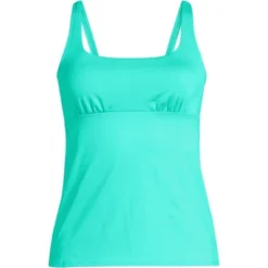 Lands' End Women's Square Neck Underwire Tankini Top Swimsuit Adjustable Straps -Clothing store GUEST 68678afe 3faf 4a3e b481 0052ad22d799
