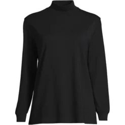 Lands' End Women's Plus Size Long Sleeve Super T Mock -Clothing store GUEST 6a082a70 879b 4b4f 85af bbf9b4be9c12