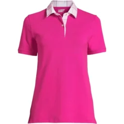 Lands' End Women's Mesh Cotton Short Sleeve Polo Shirt -Clothing store GUEST 6a33bbe8 7527 4610 86f2 0f3883f22ec5