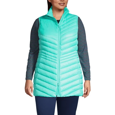 Lands' End Women's Ultralight Packable Down Vest 5 Lands' End Women's Ultralight Packable Down Vest - Image 5