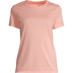 Lands' End Women's Relaxed Supima Cotton Short Sleeve Crewneck T-Shirt -Clothing store GUEST 6c8bfdd4 80c4 4331 b965 1ae5ac276bce