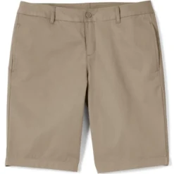 School Uniform Young Women's Plain Front Blend Chino Shorts -Clothing store GUEST 6e616ce1 0b12 42aa 978e 37cee8a6676a
