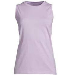 Lands' End Women's Tall Supima Cotton Crew Neck Tank -Clothing store GUEST 6ebe8c64 96f1 472c 9b81 d6e661aea51d