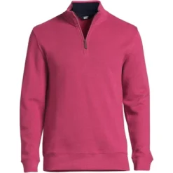 Lands' End Men's Bedford Rib Quarter Zip Sweater -Clothing store GUEST 6f20021d fb23 4d8f 8ab7 302771743f86
