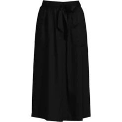 Lands' End Women's Tencel Tie Waist Midi Skirt -Clothing store GUEST 6fd20afe 242f 49f3 b594 4e3388ab732b