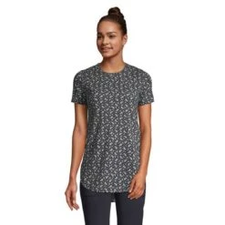 Lands' End Women's Moisture Wicking UPF Sun Short Sleeve Curved Hem Tunic Top-Print 15 Lands' End Women's Moisture Wicking UPF Sun Short Sleeve Curved Hem Tunic Top-Print -Clothing store GUEST 71ef548a 856d 49a9 8d6a a86ca70816d4