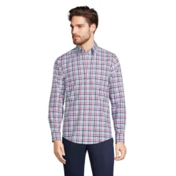 Lands' End Men's Traditional Fit No Iron Twill Shirt -Clothing store GUEST 71fbf8db 8f53 4f4d 821b 466e95c8c12f