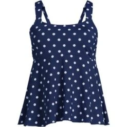 Lands' End Women's Flutter Scoop Neck Tankini Top Comfort Adjustable Straps -Clothing store GUEST 728fa689 613c 463c bcf7 f60707b996cd 1