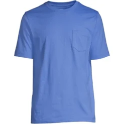 Lands' End Men's Super-T Short Sleeve T-Shirt With Pocket -Clothing store GUEST 7402f12d e546 4fba bdeb 69dae67b7141