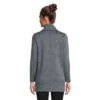 Lands' End Women's Tall Sweater Fleece Tunic Cowl Neck Pullover