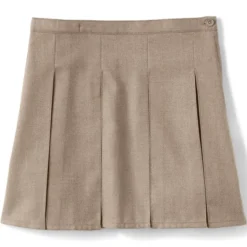 Lands' End Lands' End School Uniform Girls Solid Box Pleat Skirt Top Of Knee -Clothing store GUEST 76a2440a c08d 49ce 9cb0 09256f994370