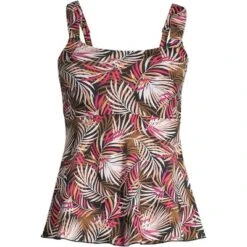 Lands' End Women's Flutter Scoop Neck Tankini Top Comfort Adjustable Straps -Clothing store GUEST 785ef4df e2e6 43f3 8a52 8f636a9a4001