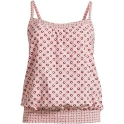Lands' End Women's Blouson Tummy Hiding Tankini Top Swimsuit Adjustable Straps 21 Lands' End Women's Blouson Tummy Hiding Tankini Top Swimsuit Adjustable Straps -Clothing store GUEST 7984a085 839b 4424 ac38 279761e81523