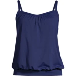 Lands' End Women's Blouson Tummy Hiding Tankini Top Swimsuit Adjustable Straps 14 Lands' End Women's Blouson Tummy Hiding Tankini Top Swimsuit Adjustable Straps -Clothing store GUEST 7beb94e3 0c47 42d4 9bcf f2cbaa010dd2