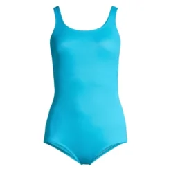 Lands' End Women's Mastectomy Chlorine Resistant Tugless One Piece Swimsuit Soft Cup -Clothing store GUEST 7c6c6c92 4efb 4cf2 9041 d0edd1a02b93