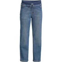 Lands' End Boys Slim Iron Knee Stretch Pull On Denim Jeans 8 Lands' End Boys Slim Iron Knee Stretch Pull On Denim Jeans -Clothing store GUEST 7c6ecaa9 8bec 439d 97be 96f236b0fe46
