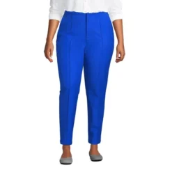 Lands' End Women's High Rise Bi Stretch Pintuck Pencil Ankle Pants -Clothing store GUEST 7c7bc8fe 046a 49e4 8fe0 c7e275163ce4