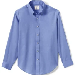 Lands' End School Uniform Boys Long Sleeve No Iron Pinpoint Dress Shirt -Clothing store GUEST 7ff66246 4ad8 497b 9894 d5286581e249