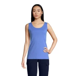 Lands' End Women's Tall Cotton Tank Top -Clothing store GUEST 8032464a 8763 4bbf 9b8a 51f2befc4b9c