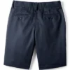 Lands' End School Uniform Little Boys Slim Plain Front Stain Resistant Wrinkle Resistant Chino Shorts