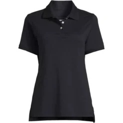 Lands' End School Uniform Women's Short Sleeve Interlock Polo Shirt -Clothing store GUEST 8085c355 4c33 4f3a 9ff4 67eac3e827ff