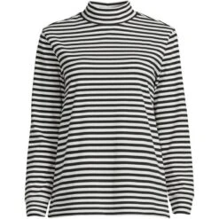 Lands' End Women's Plus Size Long Sleeve Super T Mock -Clothing store GUEST 81ec98de abc8 4533 890c 295bfcd236b1