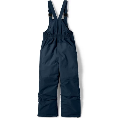 Lands' End Kids Slim Squall Waterproof Iron Knee Bib Snow Pants 1 Lands' End Kids Slim Squall Waterproof Iron Knee Bib Snow Pants
