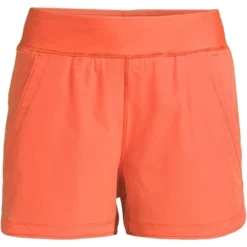 Lands' End Women's 3" Quick Dry Elastic Waist Board Shorts Swim Cover-up Shorts With Panty -Clothing store GUEST 8421c0fc b3ce 4511 a90b 37eeb576746a