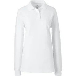 School Uniform Young Women's Long Sleeve Mesh Polo Shirt -Clothing store GUEST 8627d84d 6faf 4bb4 9a9e c9dc13abd274