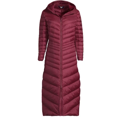 Lands' End Women's Plus Size Wanderweight Ultralight Packable Maxi Down Coat 5 Lands' End Women's Plus Size Wanderweight Ultralight Packable Maxi Down Coat - Image 5