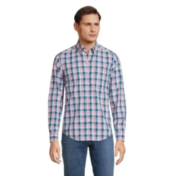 Lands' End Men's Traditional Fit Essential Lightweight Poplin Shirt 25 Lands' End Men's Traditional Fit Essential Lightweight Poplin Shirt -Clothing store GUEST 89f476df 8b8a 4071 afc1 c10bf3306273