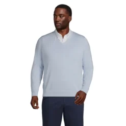 Lands' End Men's Classic Fit Fine Gauge Supima Cotton V-neck Sweater 28 Lands' End Men's Classic Fit Fine Gauge Supima Cotton V-neck Sweater -Clothing store GUEST 8af5f800 ff3c 4d76 905a 12c0be9064ac