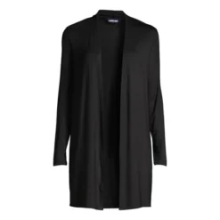 Lands' End Women's Lightweight Jersey Knit Long Cardigan -Clothing store GUEST 8b2678f8 b583 4b0e 8a71 00bd0708da39