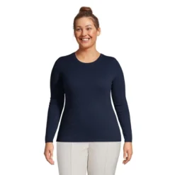 Lands' End Women's Cashmere Crewneck Sweater -Clothing store GUEST 8b510927 38e8 4be2 b7e2 54d5d8c78d2e