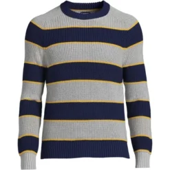 Lands' End Men's Drifter Cotton Crewneck Sweater -Clothing store GUEST 8b90341d 7ab0 4996 a4cb 6b7b588be212
