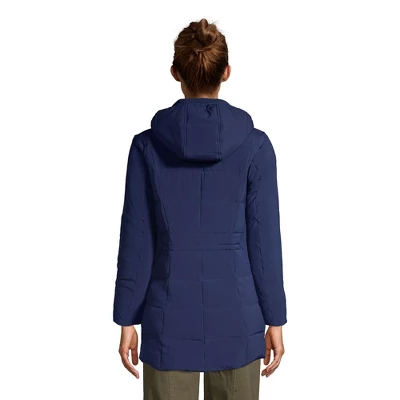 Lands' End Women's Quilted Stretch Down Coat 2 Lands' End Women's Quilted Stretch Down Coat - Image 2