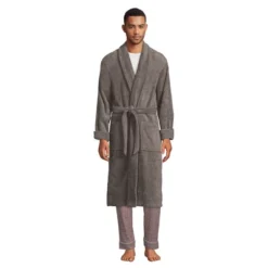 Lands' End Men's Calf Length Turkish Terry Robe -Clothing store GUEST 8d94efd5 80bb 4f7e b44e a466ffc7c8f5