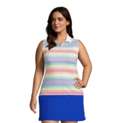 Lands' End Women's Sleeveless Supima Cotton Polo Shirt -Clothing store GUEST 8ec1d93d bd0e 4fbc b7b6 a217b2444625