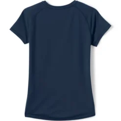 Lands' End School Uniform Girls Short Sleeve Active Gym T-shirt