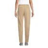 Lands' End Girls Perfect Fit Iron Knee Blend Elastic Waist Chino Pants