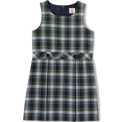 Lands' End Girls Uniform Plaid Jumper 12 Lands' End Girls Uniform Plaid Jumper - Image 12