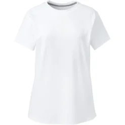 Lands' End School Uniform Women's Short Sleeve Active Gym T-shirt -Clothing store GUEST 93a777f9 1870 4f39 a517 58ce24e80a9c