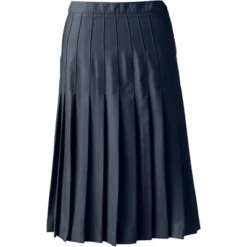 Lands' End Lands' End School Uniform Women's Solid Pleated Skirt Below The Knee -Clothing store GUEST 93ca1ec7 cdfb 48c7 83e6 0c036547998c