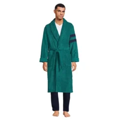Lands' End Men's Calf Length Turkish Terry Robe -Clothing store GUEST 93d6bcfe a1e7 4c88 b095 59f0bfefa12c