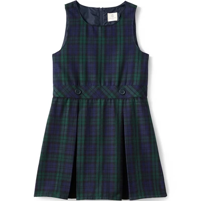 Lands' End Girls Uniform Plaid Jumper 11 Lands' End Girls Uniform Plaid Jumper - Image 11