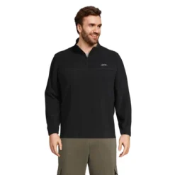 Lands' End Men's Fleece Quarter Zip Pullover -Clothing store GUEST 9918bc2f 98c8 48ec a2f1 5817c1ad6ffa