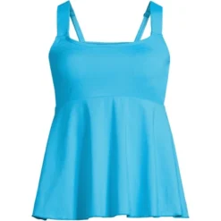 Lands' End Women's Flutter Scoop Neck Tankini Top Comfort Adjustable Straps -Clothing store GUEST 9946bbcc 7c03 49bd 9d38 b698e782d858