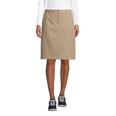 Lands' End Lands' End School Uniform Women's Active Chino Skort Top Of The Knee 2 Lands' End Lands' End School Uniform Women's Active Chino Skort Top Of The Knee - Image 2